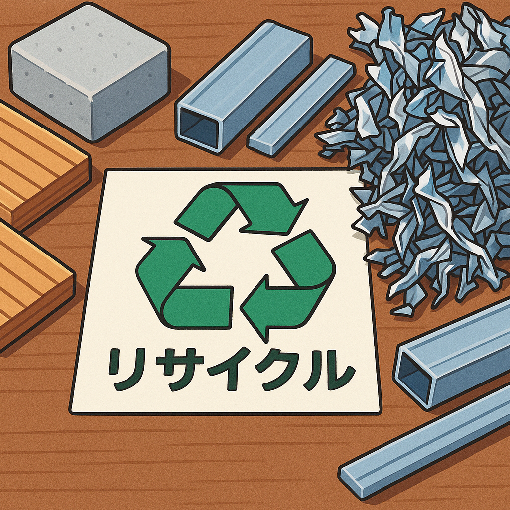 再生アルミが建材業界を変える ― 水平リサイクルによる持続可能な建築材料|メディア