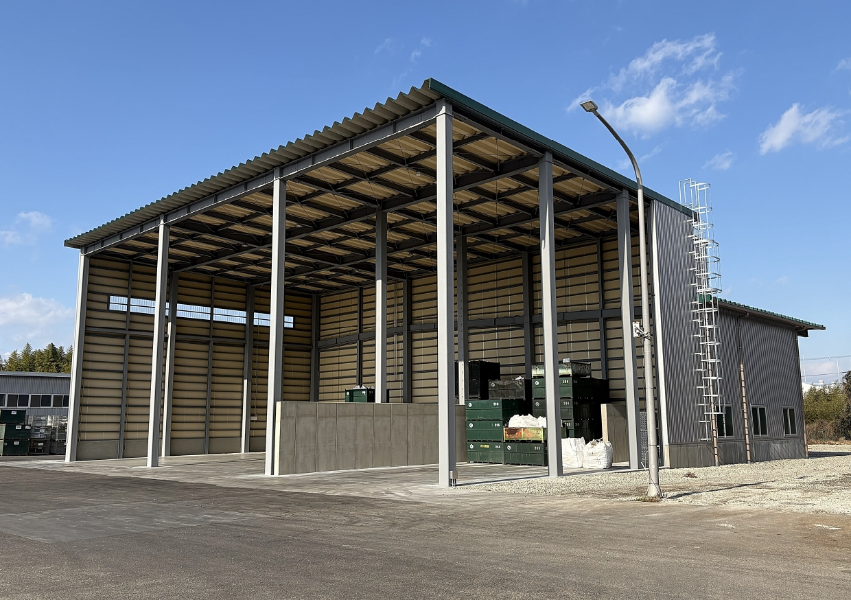 新規倉庫建設竣工のお知らせ